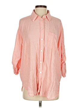 American Eagle Outfitters 3/4 Sleeve Button Down Shirt