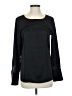 Banana Republic 100% Polyester Black Long Sleeve Blouse Size S - photo 1