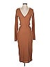 AFRM Brown Casual Dress Size S - photo 1