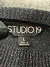 Studio 19 Metallic Gray Turtleneck Sweater Size L - photo 7