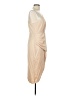 Cupshe 100% Polyester Tan Cocktail Dress Size L - photo 4