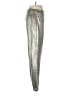 Maison d' Amelie Metallic Silver Casual Pants Size M - photo 4