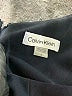 Calvin Klein Solid Black Blue Jumpsuit Size 6 - photo 4