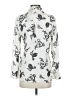 A.L.C. 100% Silk Paisley Ivory Long Sleeve Silk Top Size 0 - photo 2
