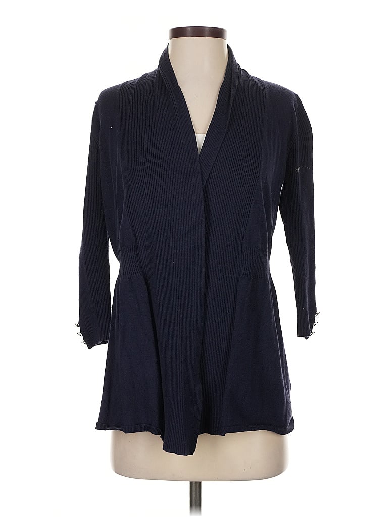 Pre-owned Premise Studio Cardigan Sweater In Blue