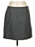Kenar Solid Gray Casual Skirt Size 4 - photo 1