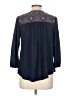 Maurices 100% Polyester Blue Kimono Size L - photo 2