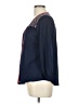 Maurices 100% Polyester Blue Kimono Size L - photo 5