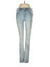 Express Hearts Blue Jeans Size 2R - photo 1