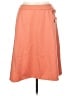 Mikarose 100% Polyester Solid Orange Casual Skirt Size L - photo 1