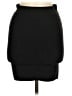 BCBGMAXAZRIA Solid Black Casual Skirt Size M - photo 1