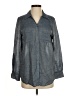 Joie Gray Long Sleeve Button-Down Shirt Size S - photo 1