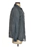 Joie Gray Long Sleeve Button-Down Shirt Size S - photo 4