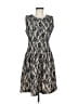 HD in Paris 100% Polyester Gray Black Cocktail Dress Size M - photo 1