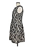 HD in Paris 100% Polyester Gray Black Cocktail Dress Size M - photo 5
