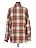Be Cool Plaid Red Long Sleeve Button-Down Shirt Size Med - Lg - photo 2