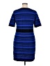Taylor Stripes Blue Casual Dress Size 1X - photo 2