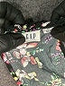 Gap Floral Black Romper Size XS - photo 4