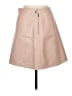 Zara Basic Tan Faux Leather Skirt Size M - photo 1