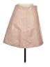 Zara Basic Tan Faux Leather Skirt Size M - photo 2