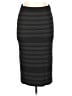 Three Dots Stripes Black Formal Skirt Size L - photo 1