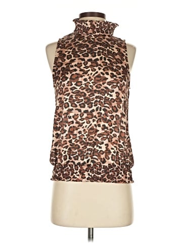 Waverly Grey Sleeveless Blouse (view 1)