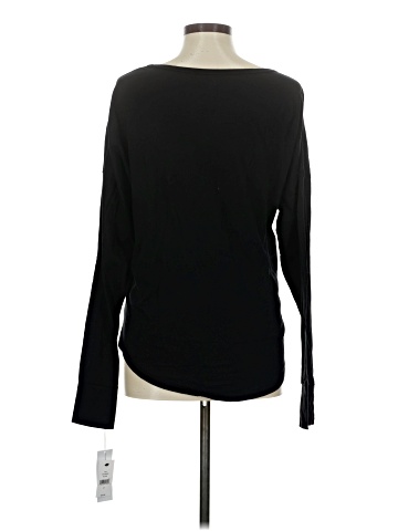 Pure Navy Long Sleeve Top (view 2)