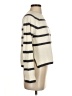 Splendid Stripes Ivory Turtleneck Sweater Size XS - photo 4