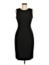 Calvin Klein Solid Black Cocktail Dress Size 8 - photo 1
