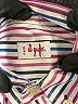 Il Gufo 100% Cotton Stripes Pink Long Sleeve Button-Down Shirt Size 4 - photo 3