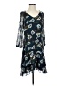 CAbi 100% Polyester Floral Blue Cocktail Dress Size S - photo 1