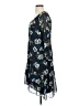 CAbi 100% Polyester Floral Blue Cocktail Dress Size S - photo 5