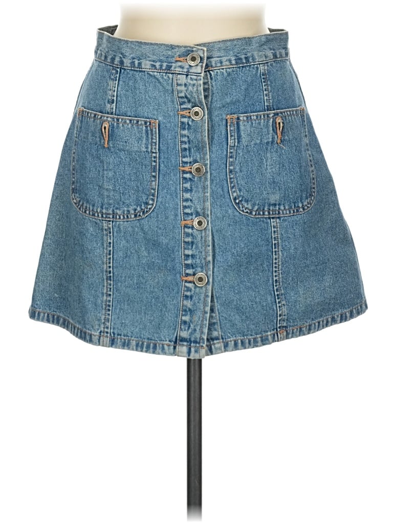 Pre-owned Unionbay Denim Skirt In Blue