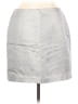Ann Taylor Metallic Silver Casual Skirt Size 12 (petite) - photo 1