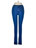 Express Hearts Blue Jeans Size 6L - photo 1