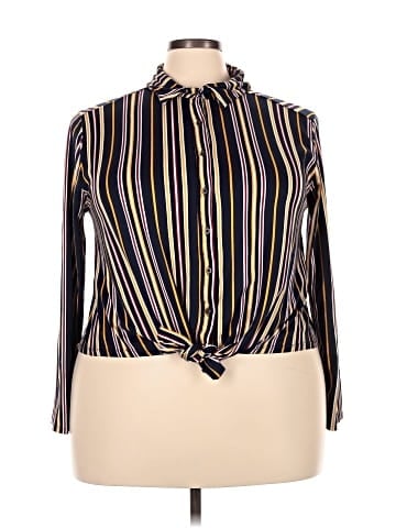 impulsive Long Sleeve Blouse (view 1)