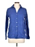 Unbranded 100% Polyester Blue Long Sleeve Blouse Size L - photo 1