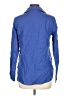 Unbranded 100% Polyester Blue Long Sleeve Blouse Size L - photo 2