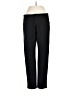 Ecru Solid Black Dress Pants Size S - photo 1