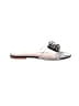 One Piece Silver Black Sandals Size EU 36 - photo 1