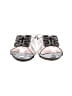 One Piece Silver Black Sandals Size EU 36 - photo 2