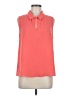 CeCe Orange Sleeveless Blouse Size M - photo 1