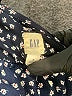 Gap 100% Polyester Polka Dots Blue Casual Dress Size S - photo 7