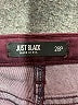 Just Black Color Block Burgundy Jeans Size 28 waist (petite) - photo 7