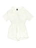 Shein Ivory Overall Shorts Size S - photo 1