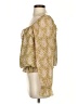 DR2 100% Polyester Gold Long Sleeve Blouse Size S - photo 5