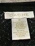 Cache Black 3/4 Sleeve Top Size XS - photo 7