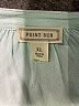 Point Sur 100% Viscose Blue Short Sleeve Blouse Size XL - photo 7