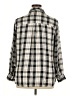 Jessica Simpson Plaid Gray 3/4 Sleeve Button-Down Shirt Size 1X - photo 2
