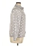 Unbranded Polka Dots Gray Long Sleeve Blouse Size XL - photo 4